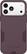 Front. OtterBox - Commuter Series Hard Shell for iPhone 17 Pro Max - Purple Mystery.
