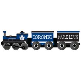 Fan Creations - Toronto Maple Leafs 6'' x 24'' Train Cutout Sign - Multicolor