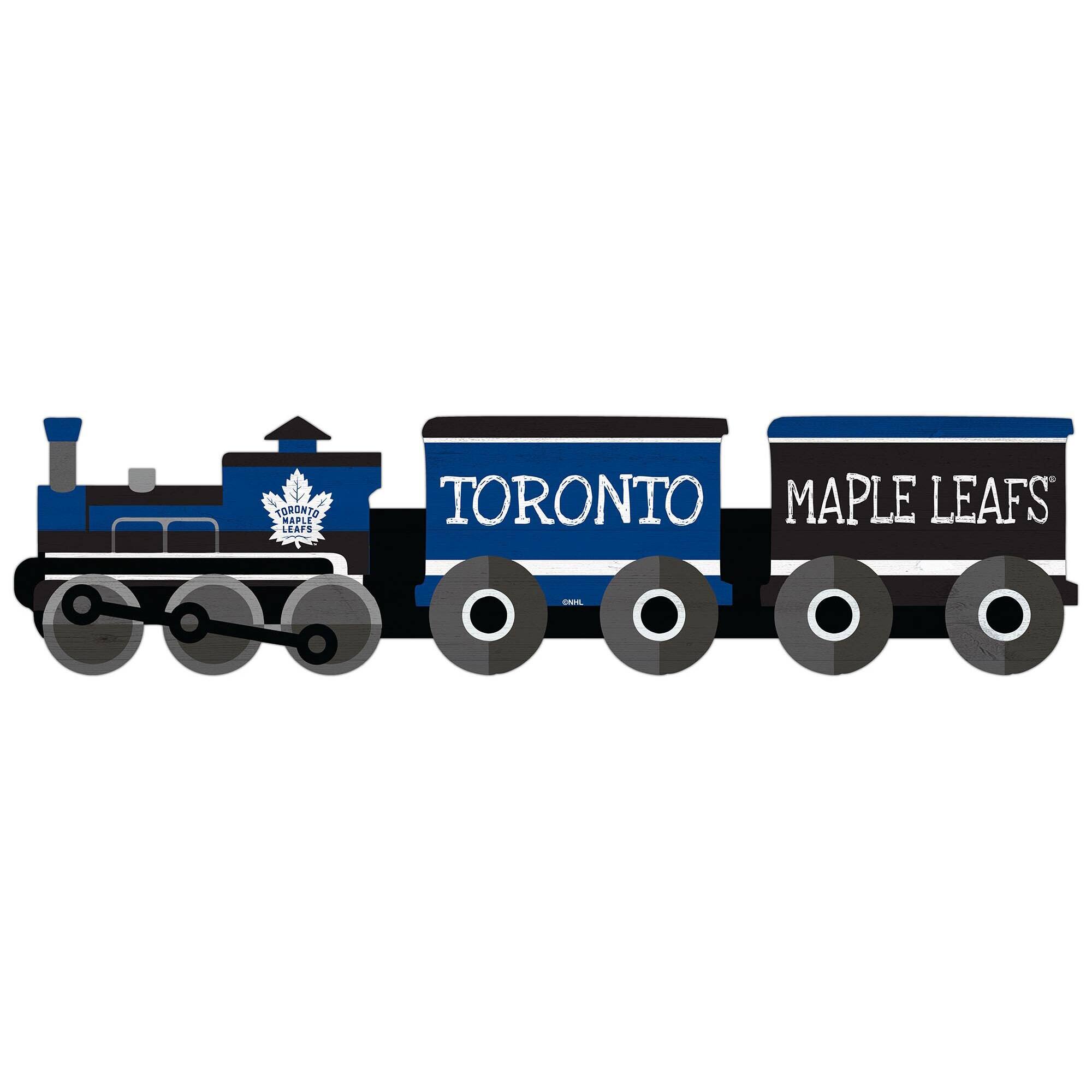Toronto Maple Leafs 6'' x 24'' Train Cutout Sign