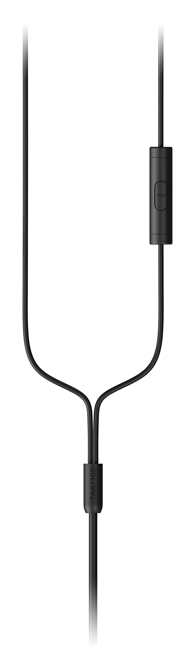 Alt View 6. Philips - Philips A1105 TAA1105BK/00 Wired In-Ear Headphones - Black - 3.94 Feet Cord - Ear-hook Design - Open fit - Black.