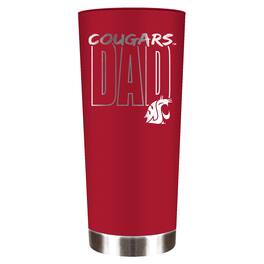Great American Products - Washington State Cougars Dad 18oz. Roadie Tumbler - Multicolor