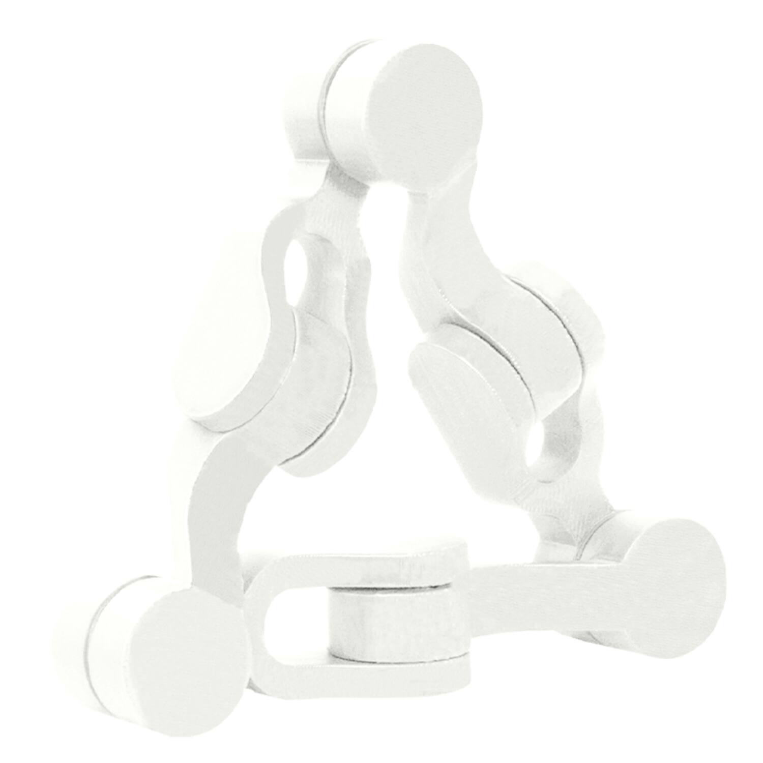 Alt View 3. Overture - 1.75 mm PETG 3D Printer Filament - White.