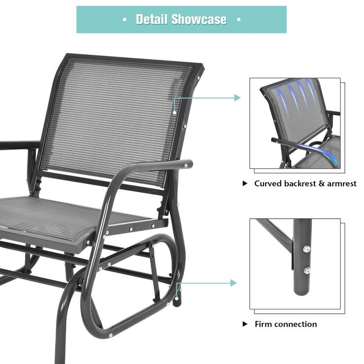 Detail Showcase

- Curved backrest & armrest
- Firm connection