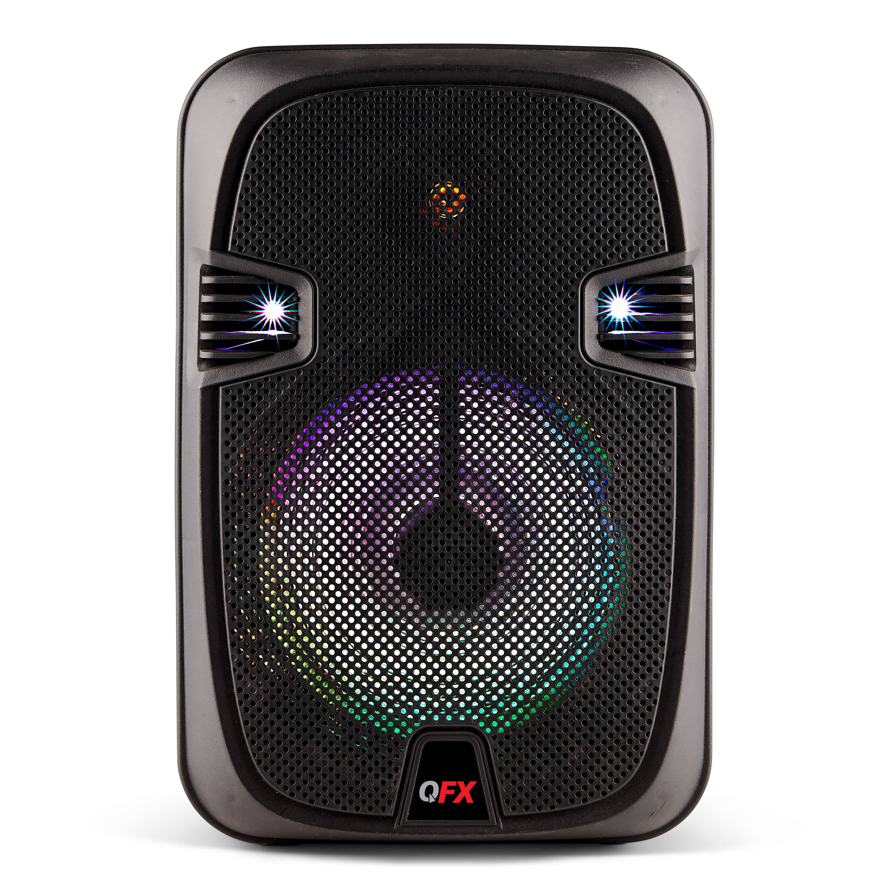 Speaker QFX PBX-1207N 2024 Rechargeable with Lights in Tweeter BT