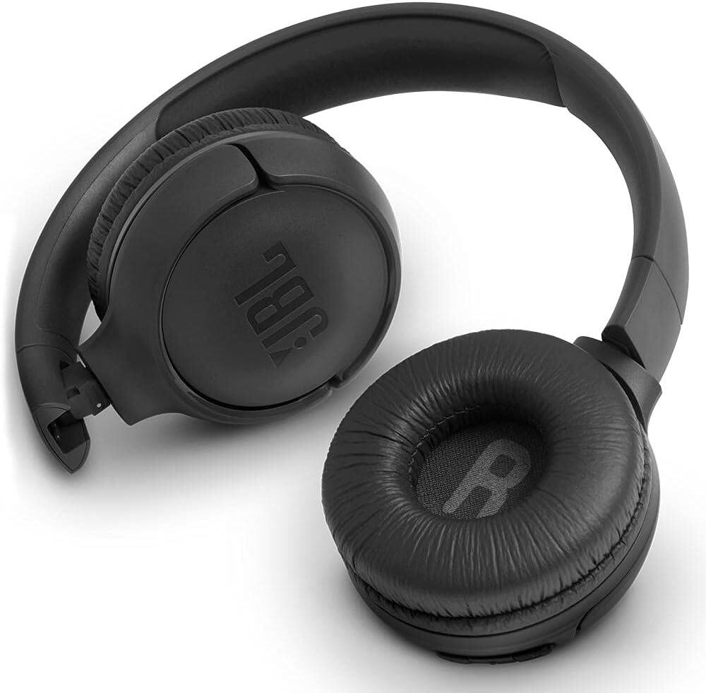 Alt View 2. JBL - JBL Harman Tune 500BT Wireless Bluetooth Headset Black - Black.
