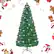 Alt View 19. Costway - 7 FT Pre-Lit Artificial Xmas Tree with 280 Branch Tips &40 Warm White Star Lights - Green.