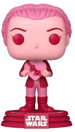 Funko - POP! STAR WARS: Valentines - Leia - Collectibles - Multicolor