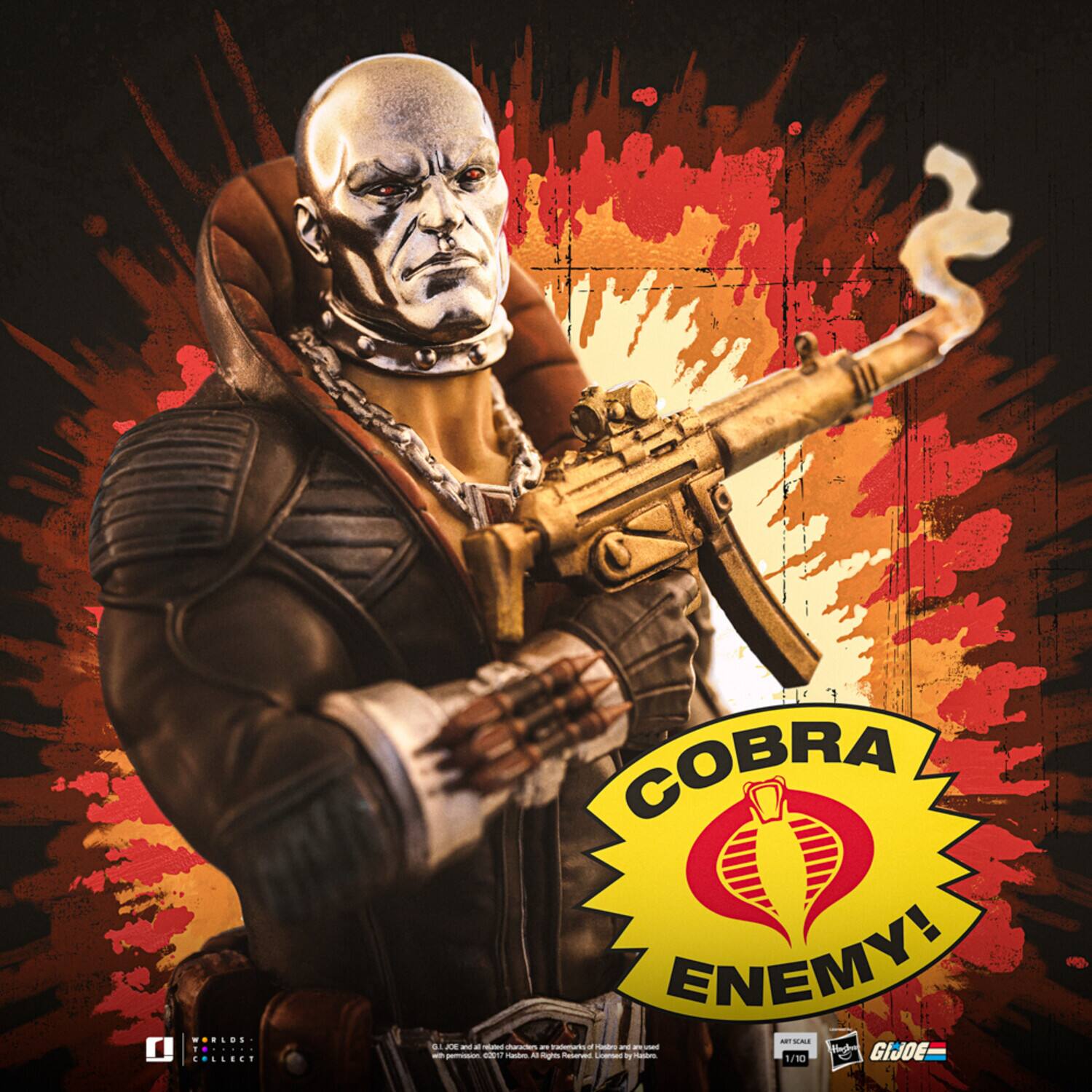 COBRA ENEMY!  
SL K  
- mnats d  
- de A ag Mleras  
- t10 GIJDE  

1/10  
G.I. JOE