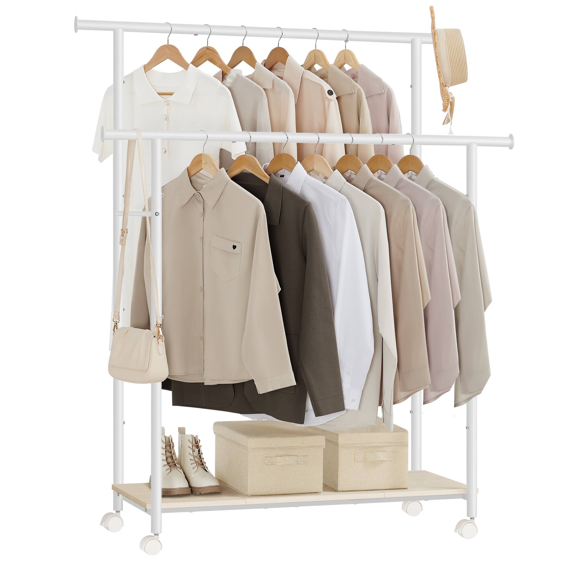 Natural Beige and Cloud White