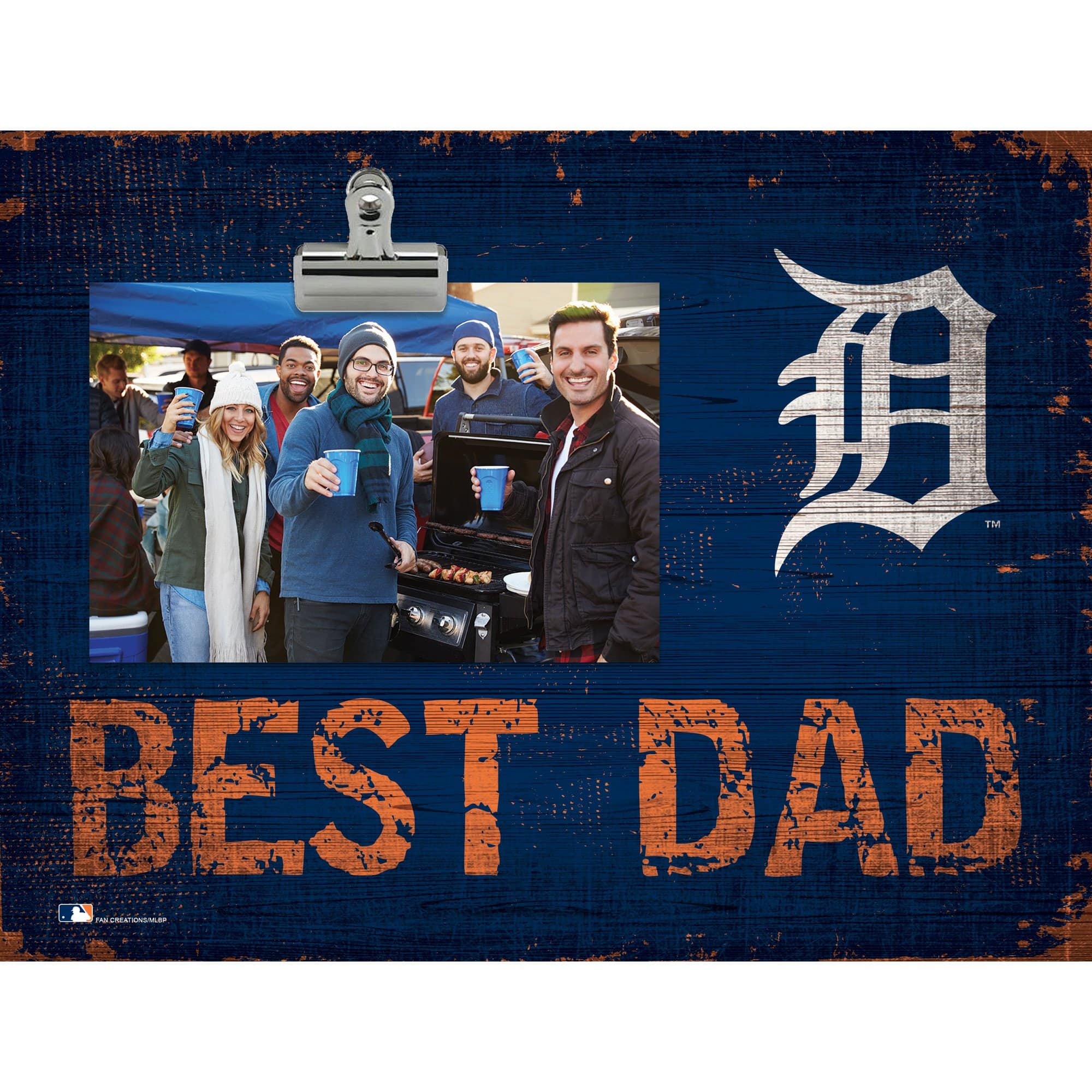 Fan Creations - Detroit Tigers 8'' x 10.5'' Best Dad Clip Frame - Multicolor price history on PriceWatchPro