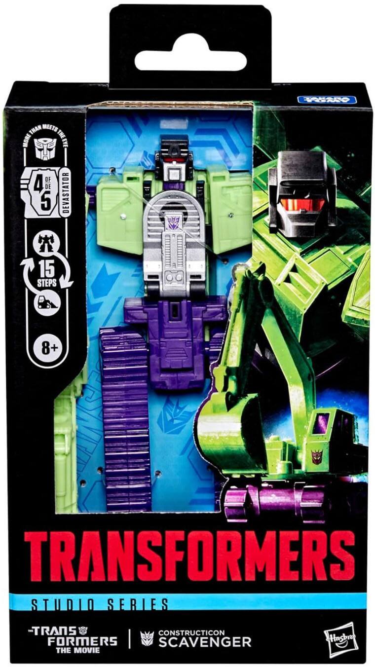 TSAO THAN MEETS THE MORE EYE OF 4 DE 5 DEVASTATOR T 15 STEPS 8+ TRANSFORMERS STUDIO SERIES - TRANS CONSTRUCTICON FORMERS | SCAVENGER THE MOVIE Hasbro