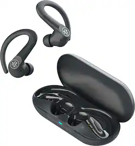 JLab - GO Sport ANC True Wireless Earbuds - Dark Gray