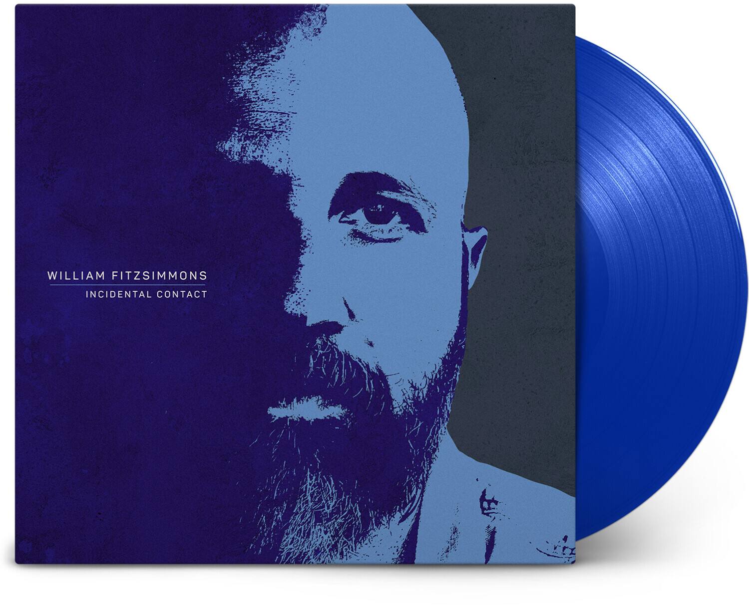 William Fitzsimmons - Incidental Contact - Royal Blue - VINYL LP