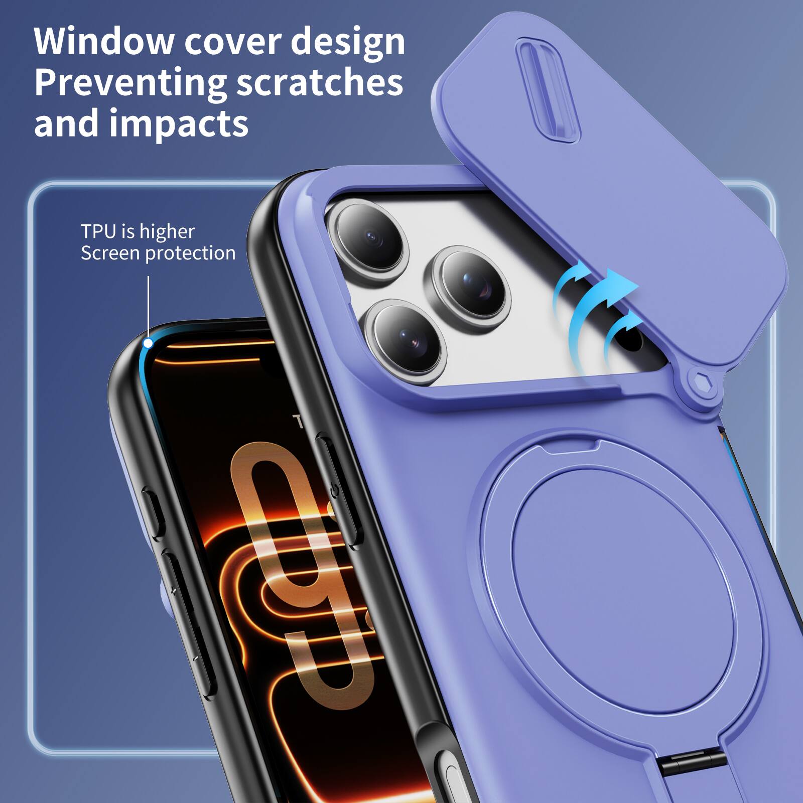 UUCOVER Magnetic Case for Apple iPhone 18 Pro Max,Shockproof TPU+PC ...