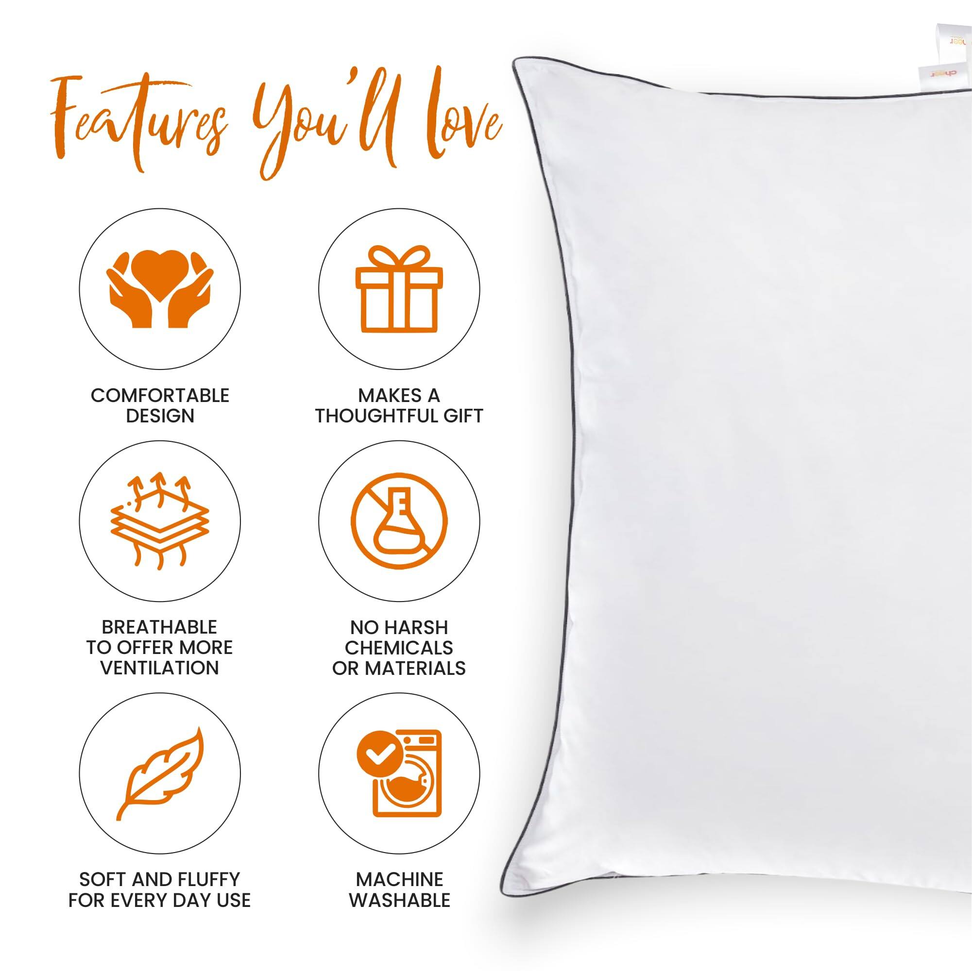 Features You'll Love

- COMFORTABLE DESIGN
- MAKES A THOUGHTFUL GIFT
- BREATHABLE TO OFFER MORE VENTILATION
- NO HARSH CHEMICALS OR MATERIALS
- SOFT AND FLUFFY FOR EVERY DAY USE
- MACHINE WASHABLE