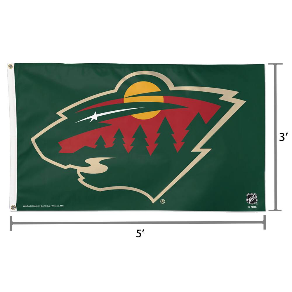 3' x 5'  
Wincraft Made in the U.S.A.  
Winona, MN  
NHL  
© NHL