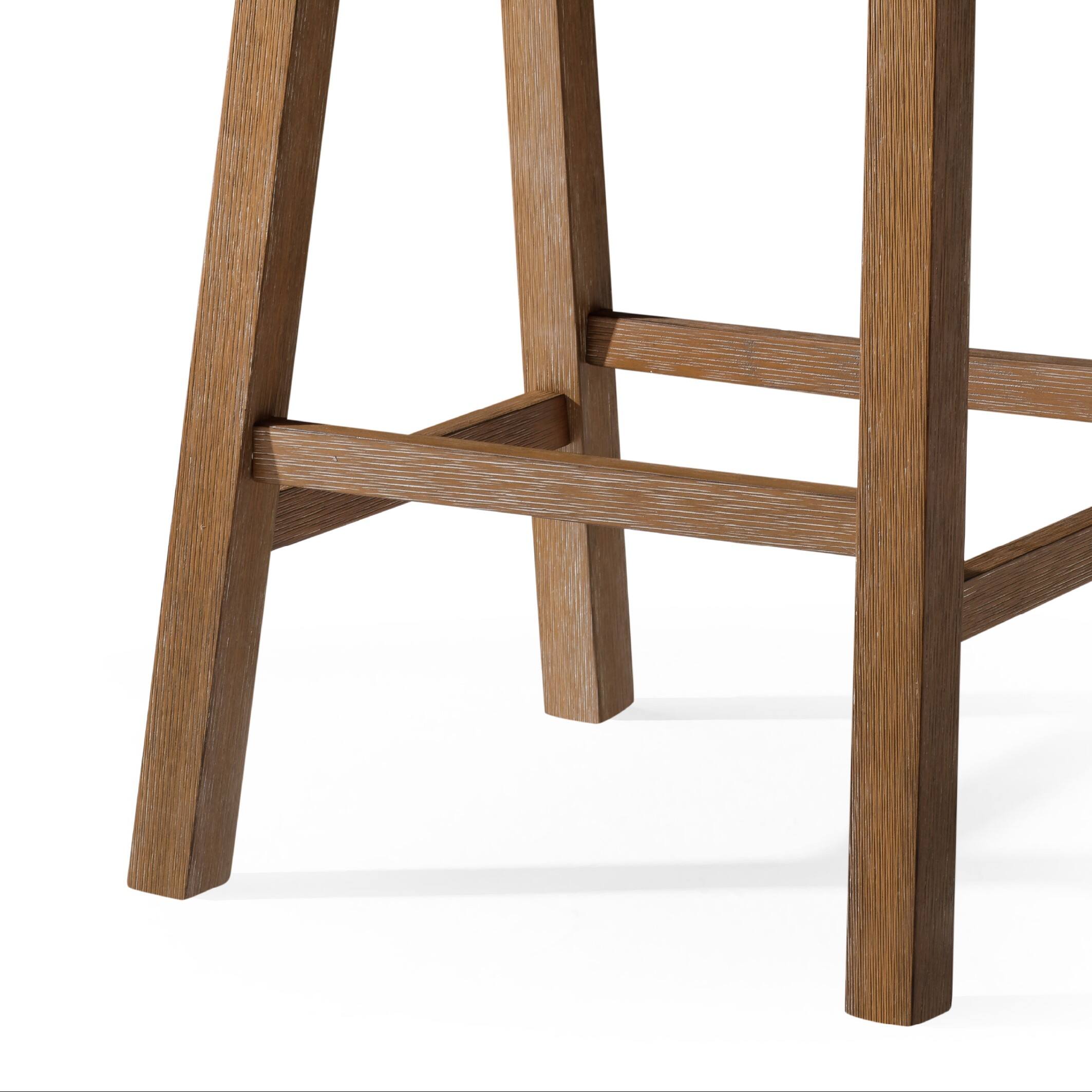 Alt View 8. Maven Lane - 27" Vincent Counter Stool in Antiqued Natural Finish - Antiqued Natural.