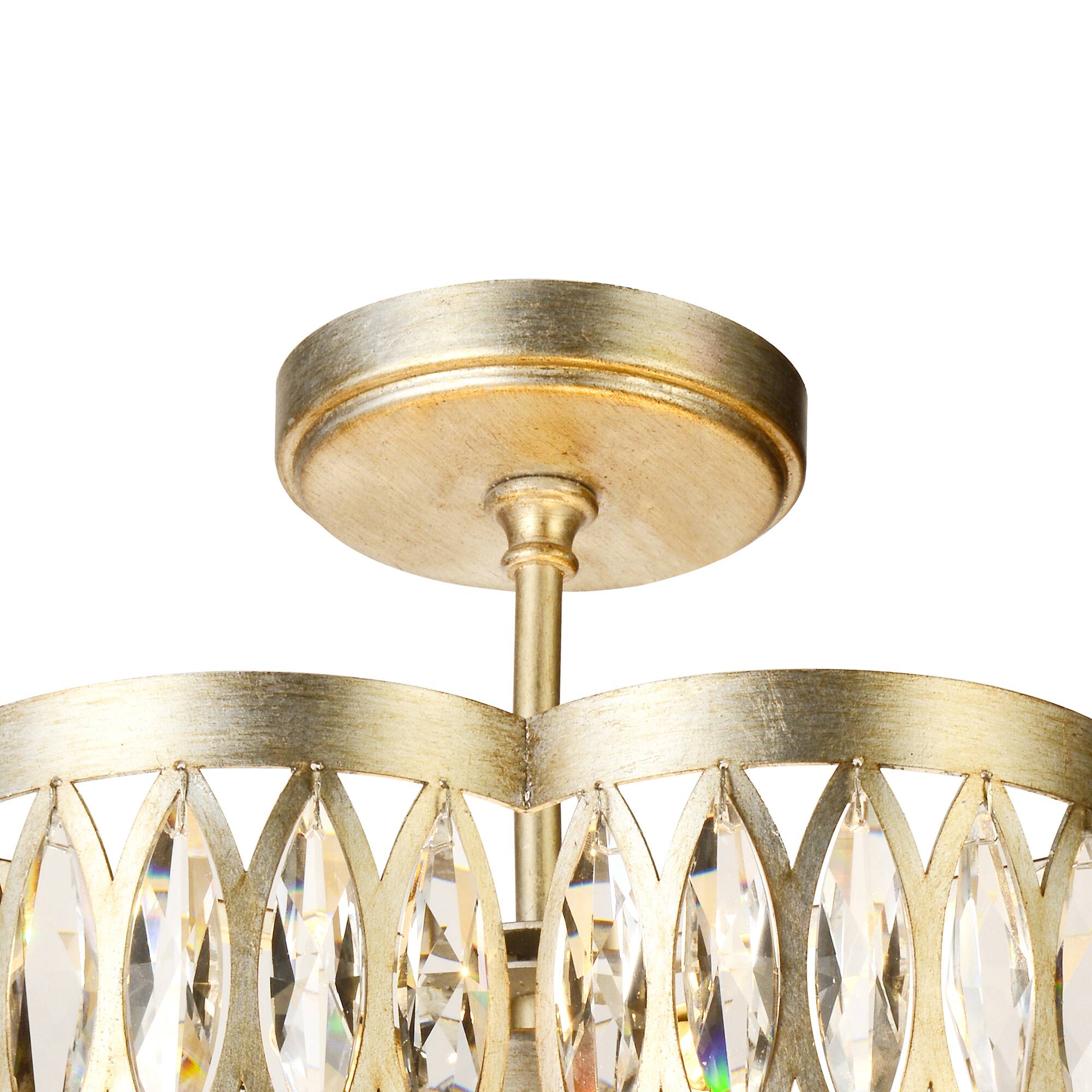 Alt View 1. CWI Lighting - Nova 6 Light Chandelier With Champagne Finish - Champagne.