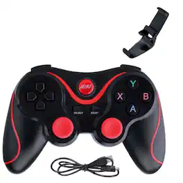 Home Collection - Wireless Bluetooth GamePad Controller – Joystick Game Controller for Android Phones, Tablets & TV Boxes - Black