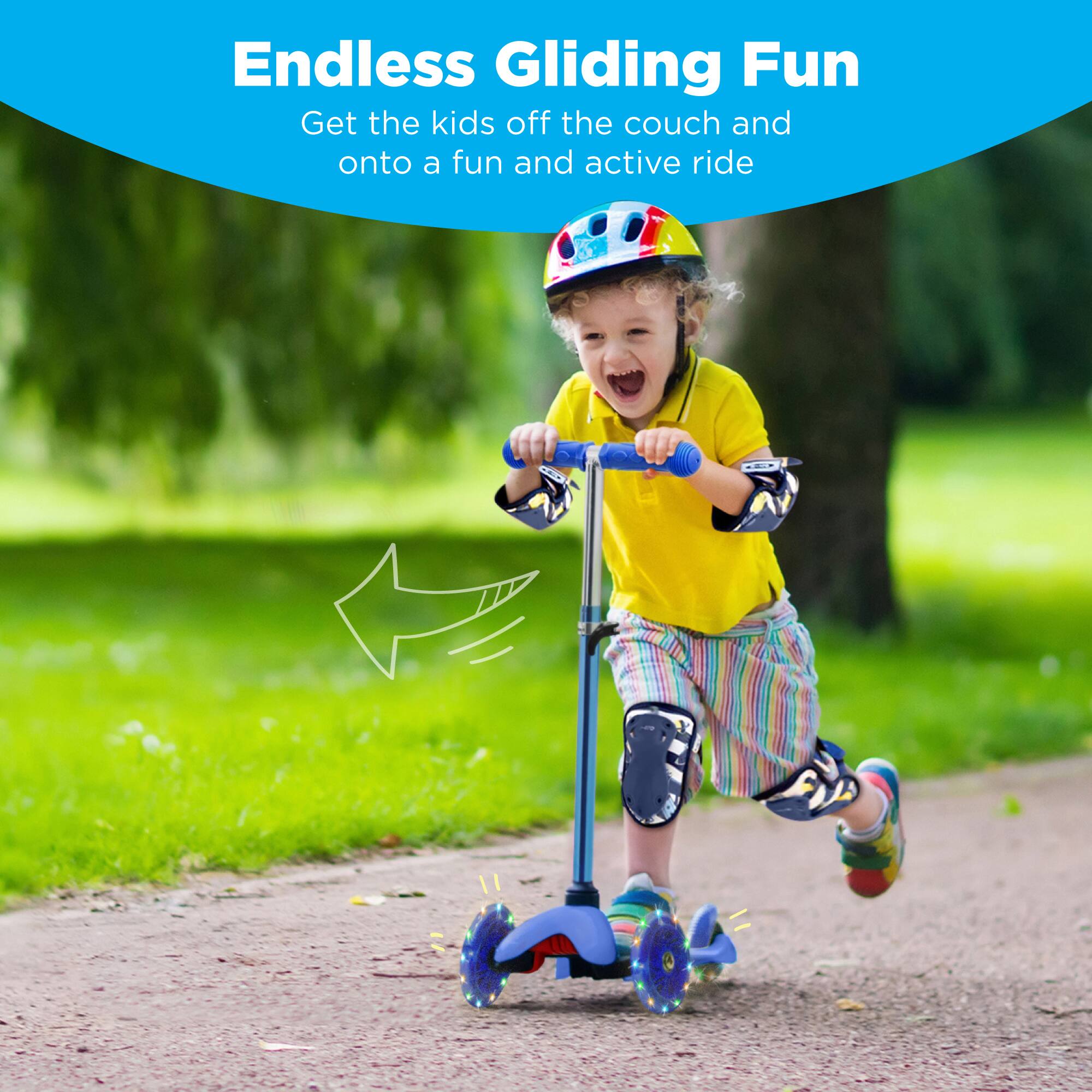 Endless Gliding Fun  
Get the kids off the couch and onto a fun and active ride