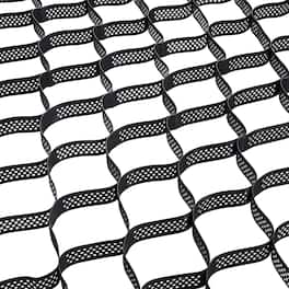 VEVOR - Gravel Grid, 3 Inch Depth, 24.93 x 9.52 FT / 7600 x 2900 mm, 1880 LBS Per Sq ft Grass Ground Retainer - Black