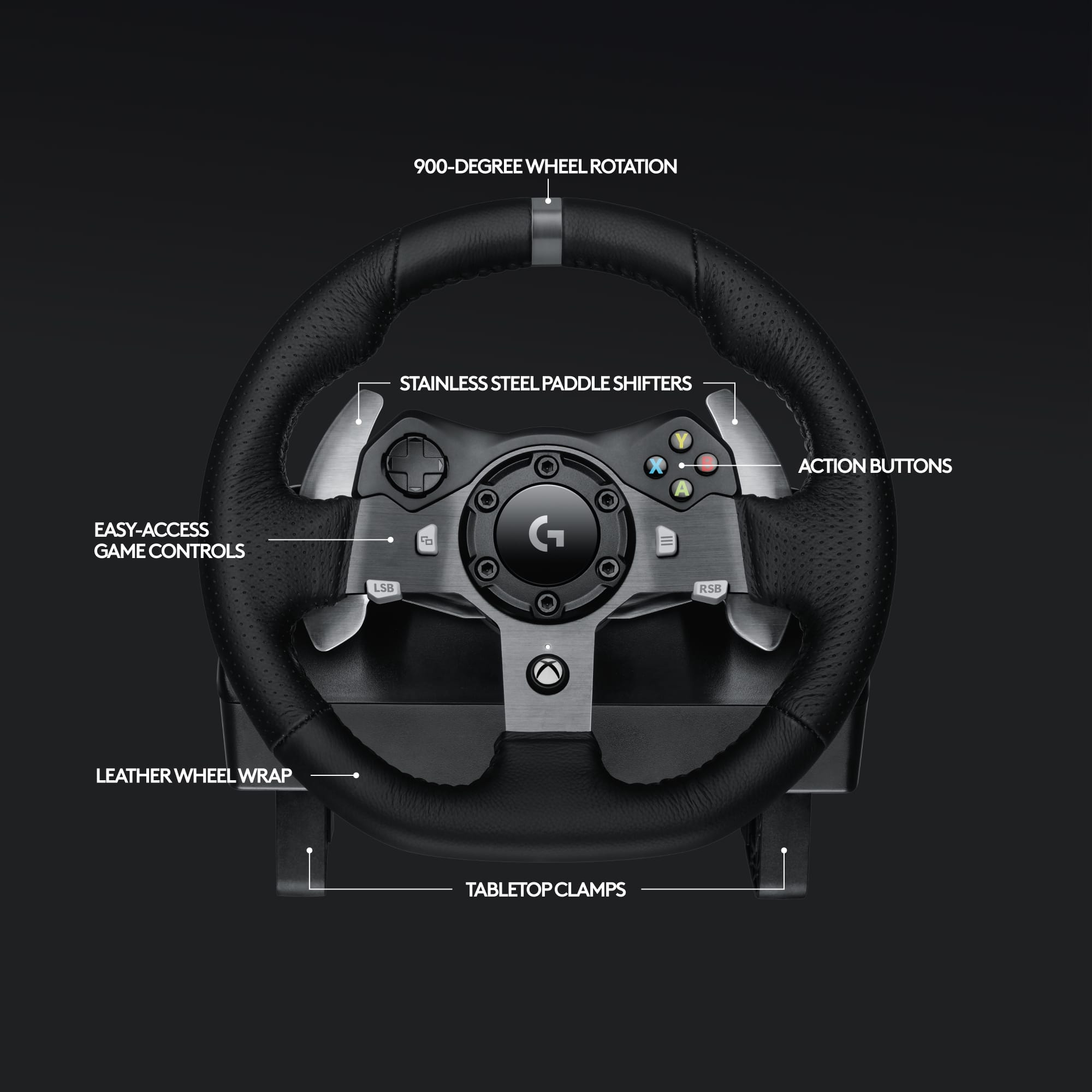 Customer Reviews: Logitech G920 Driving Force Racing Wheel and Pedals ...