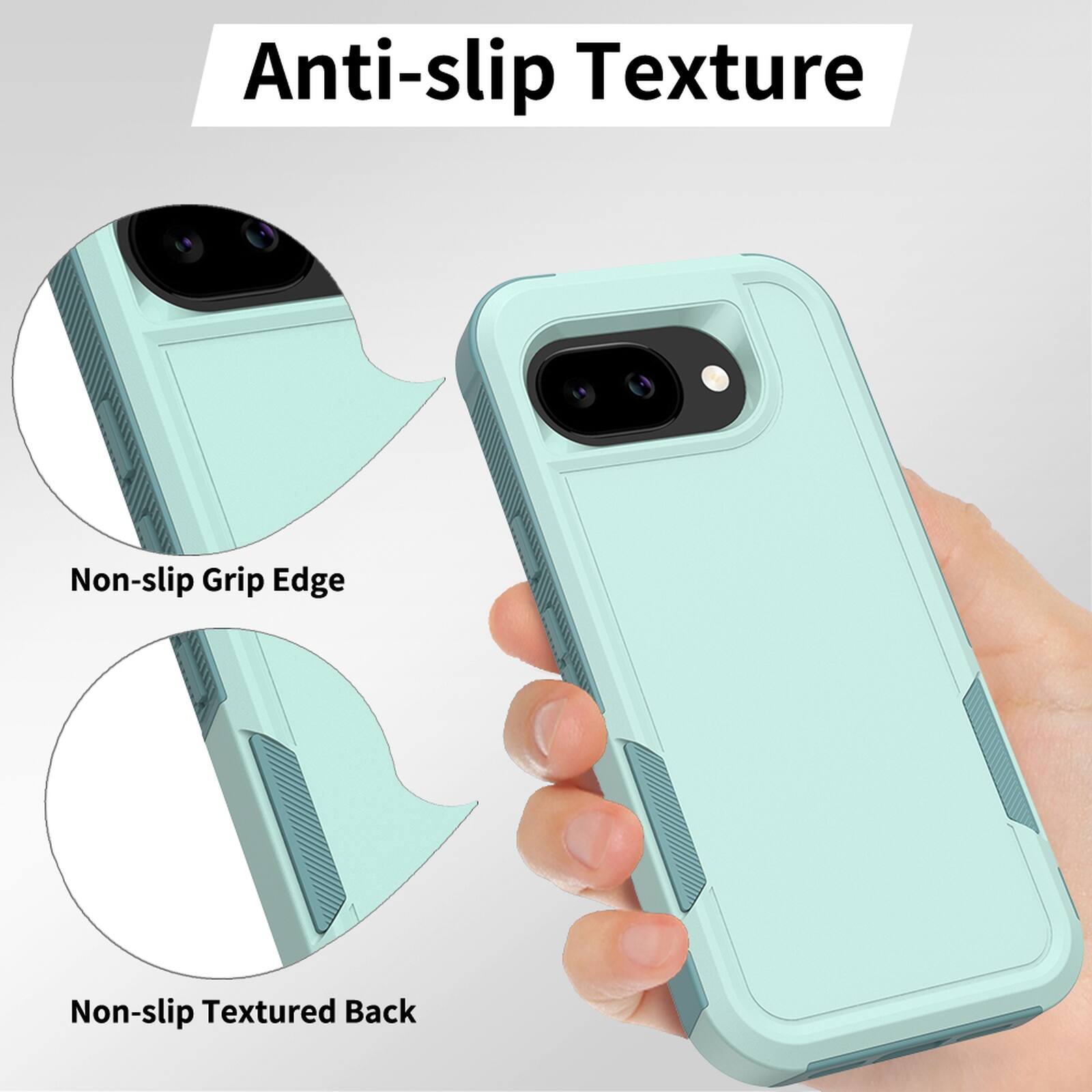 Anti-slip Texture

Non-slip Grip Edge

Non-slip Textured Back