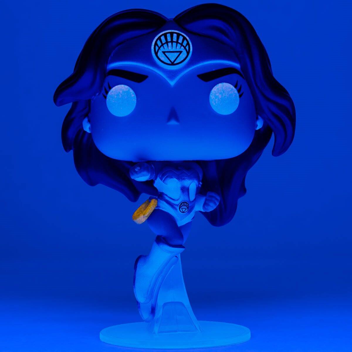 Left. Funko - Funko Pop! Wonder Woman White Lantern - Glows in The Dark Limited Edition.