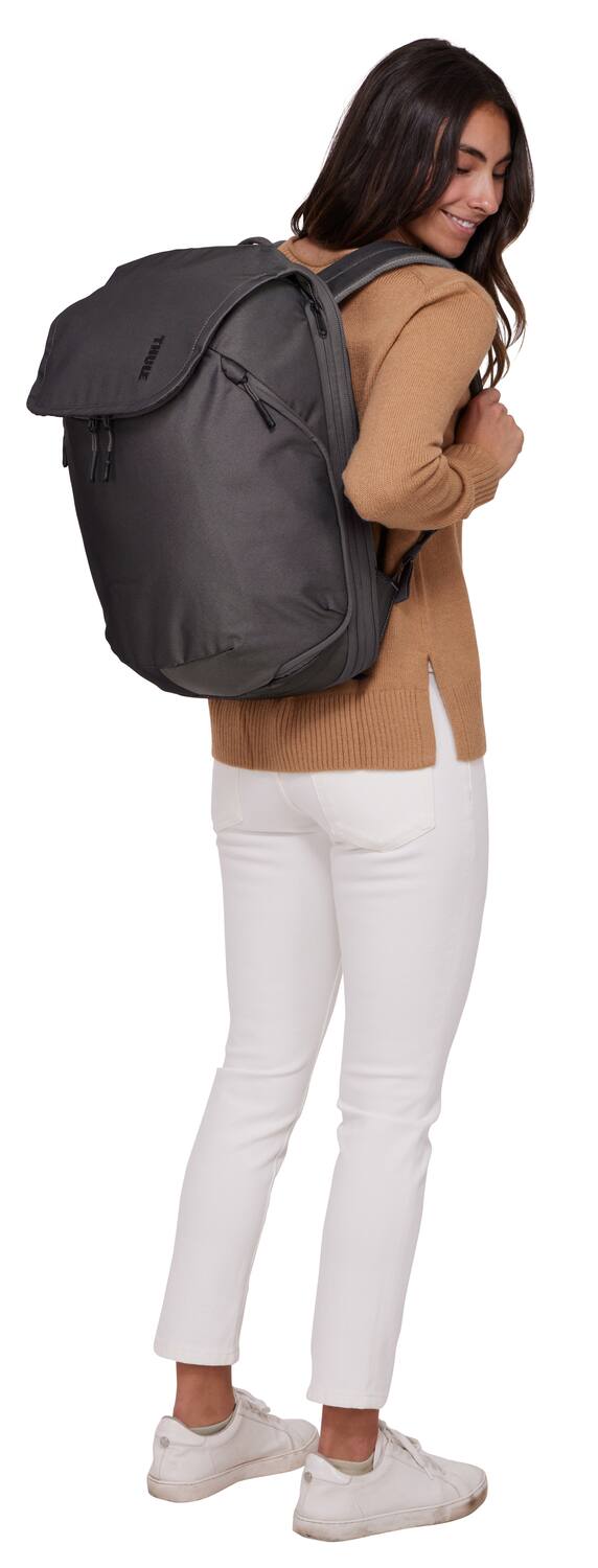 Alt View 8. Thule - Subterra 2 Travel Backpack 26L - Vetiver Gray.