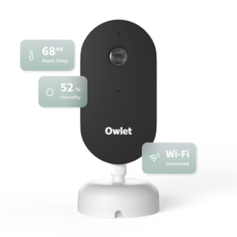 Owlet - Dream Sight Smart Baby Monitor (Gen 3) – 2K HD Video, Cry & Motion Alerts, Night Vision & Temp Monitoring - White