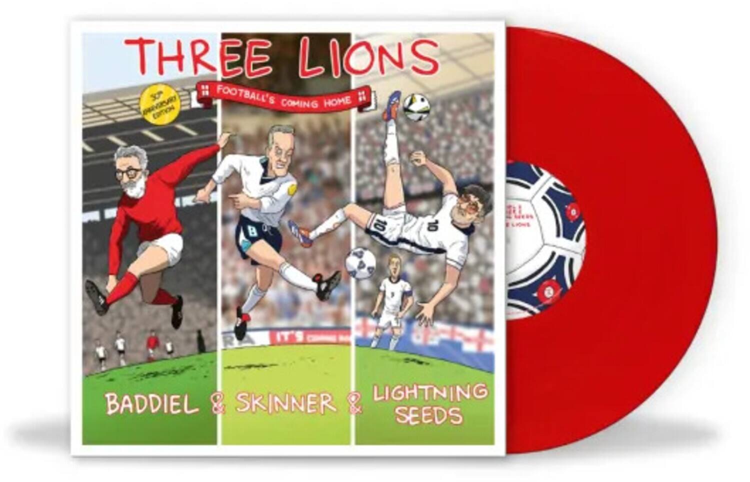 THREE LIONS  
FOOTBALL'S COMING HOME  
BADDIEL & SKINNER & LIGHTNING SEEDS