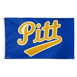WinCraft - Pitt Panthers Single-Sided College Vault Deluxe Flag - Multicolor