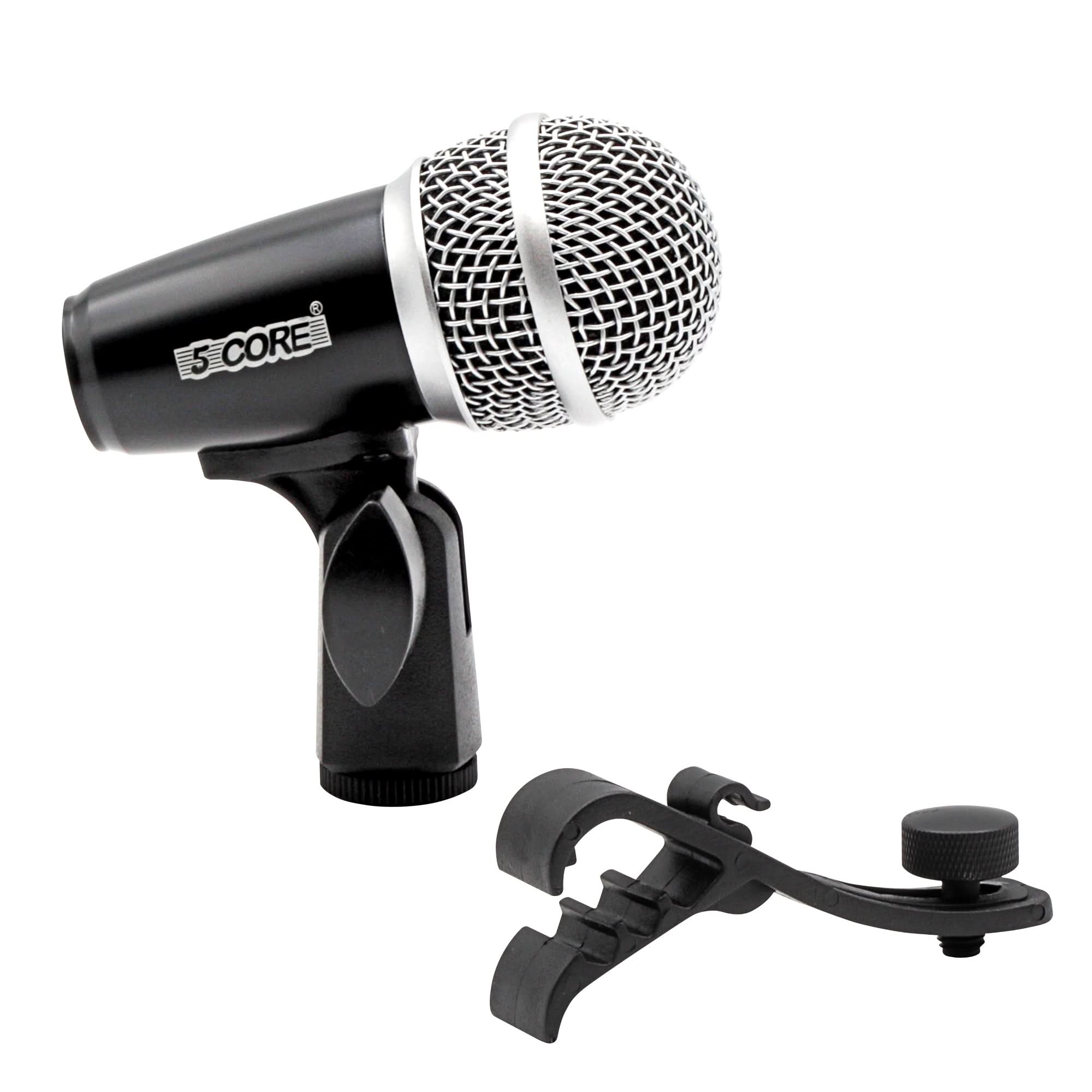 5 CORE - 5Core Snare Mic XLR Cardioid Tom Drum Kick Instrument Microphone