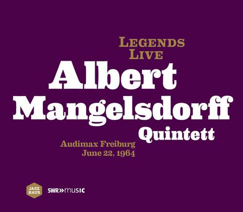 LEGENDS LIVE  
Albert Mangelsdorff Quintett  
Audimax Freiburg  
June 22, 1964  

JAZZ HAUS  
SWR MUSIC