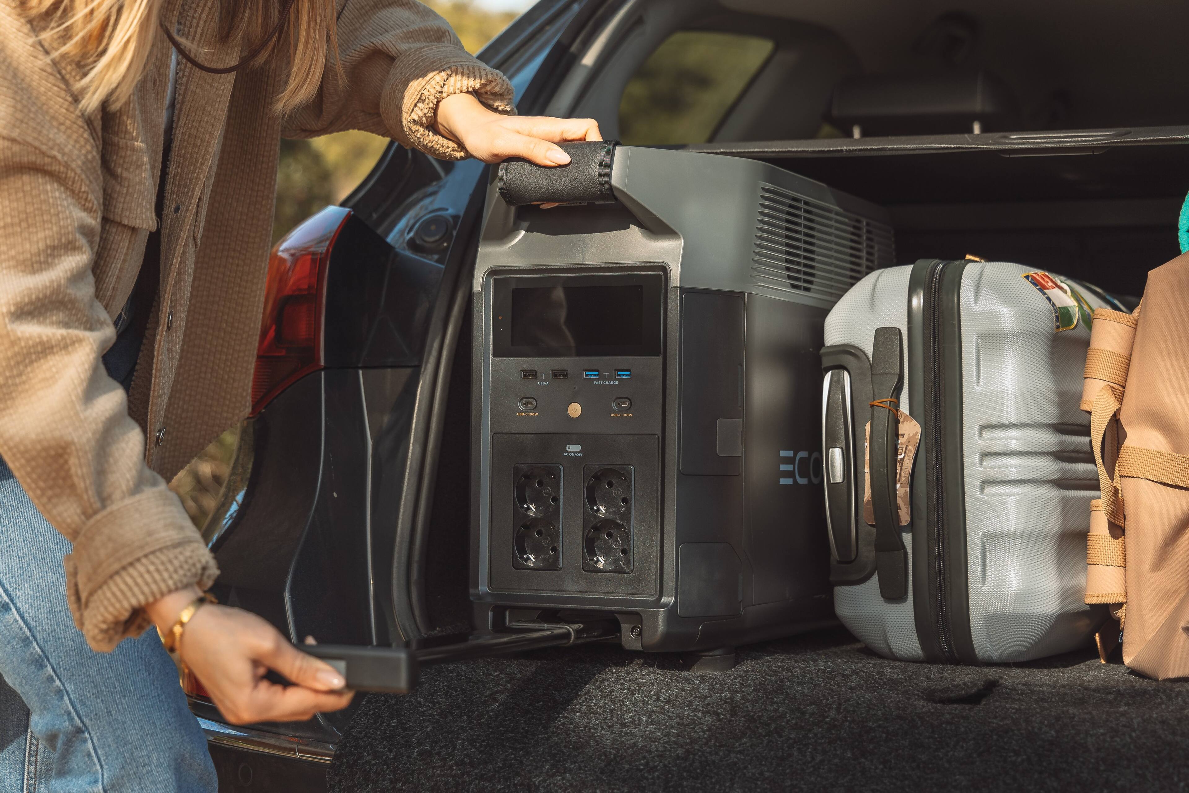 Alt View 24. EcoFlow - DELTA PRO 3600Wh Portable Home Battery - Black.