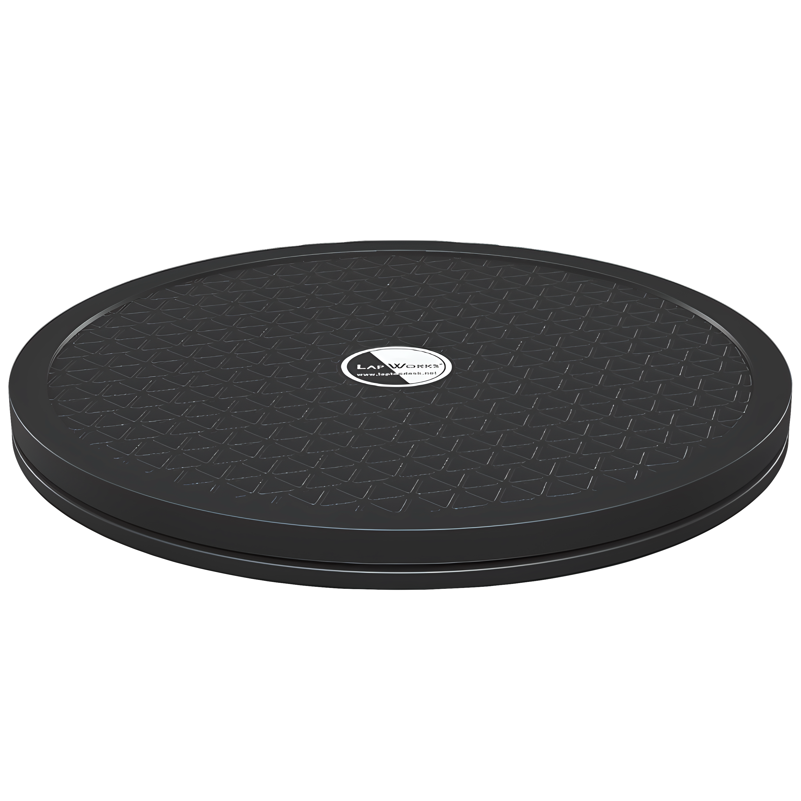 LapWorks - 8" Heavy-duty Swivel Base - Black