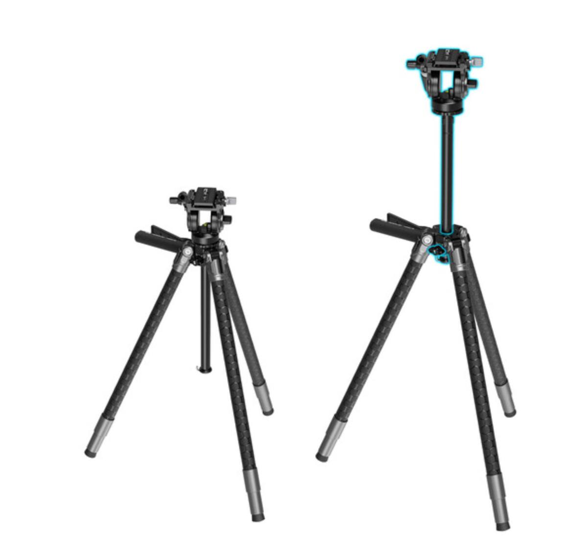 Angle. Smallrig - SmallRig x Potato Jet TRIBEX SE Hydraulic Tripod 5305.