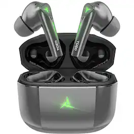 TOZO - Gaming Earbud - 45ms Ultra Low-Latency, 30H, Cool Breathing Light, Deep Bass, Wireless Charge, Music Mode, Ergonomic Fit - Space Gray