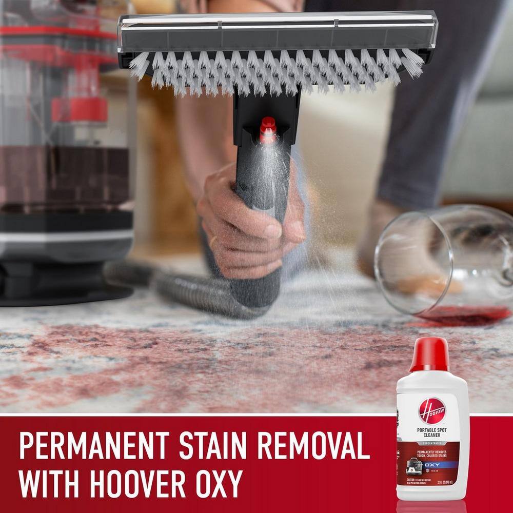 PERMANENT STAIN REMOVAL WITH HOOVER OXY