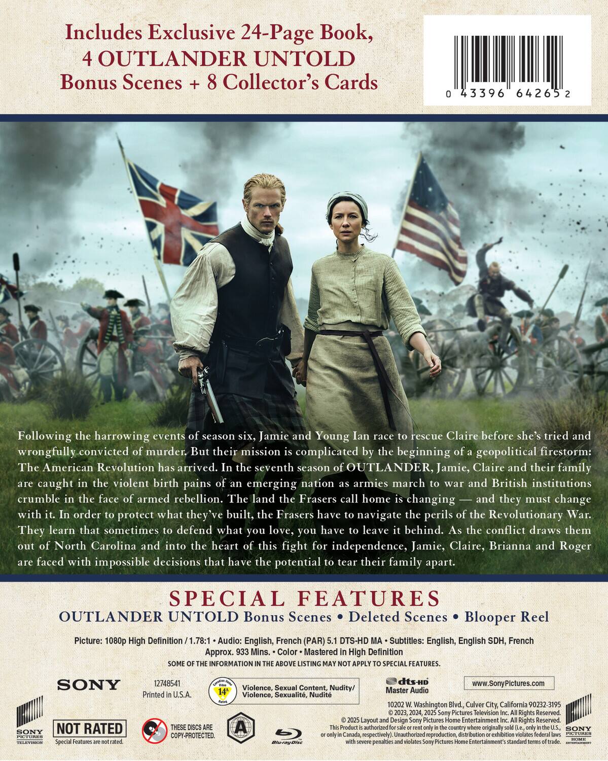 Alt View 1. Outlander: The Complete Seventh Season (Collector's Edition)   - BLU-RAY.