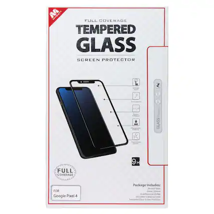 MYBAT FULL COVERAGE TEMPERED GLASS SCREEN PROTECTOR
Crbcae Tourh Transperence BLICON Perfect Atesion Oleophobic Coating HD 9H Premium GLASS Saerprooe acrem FULL COVERAGE 9H FOR Google Pixel 4
Package Includes: Alcohol Wipe Guide Stickers Dust Removal Sticker Microfiber Cleaning Cloth Tempered Glass Screen Protection