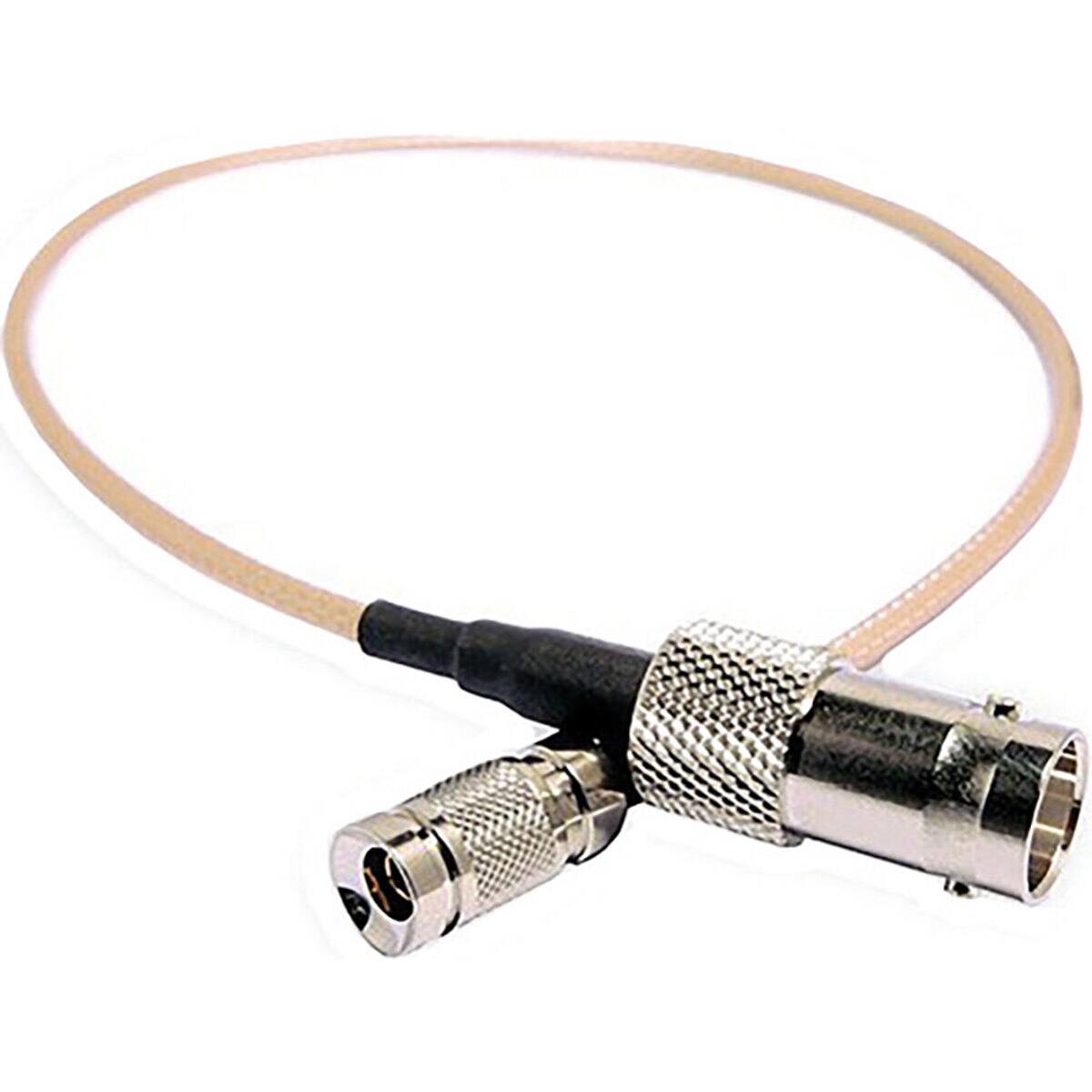 Pro Video Accessories 1 Foot BNC Female to DIN 1.0/2.3 RG 179 Cable ...