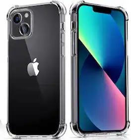 Entronix - Case for iPhone 14 Plus - Hard Back Thick - Clear