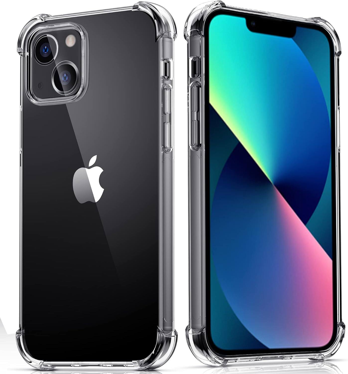 Entronix - Case for iPhone 14 Plus - Hard Back Thick - Clear