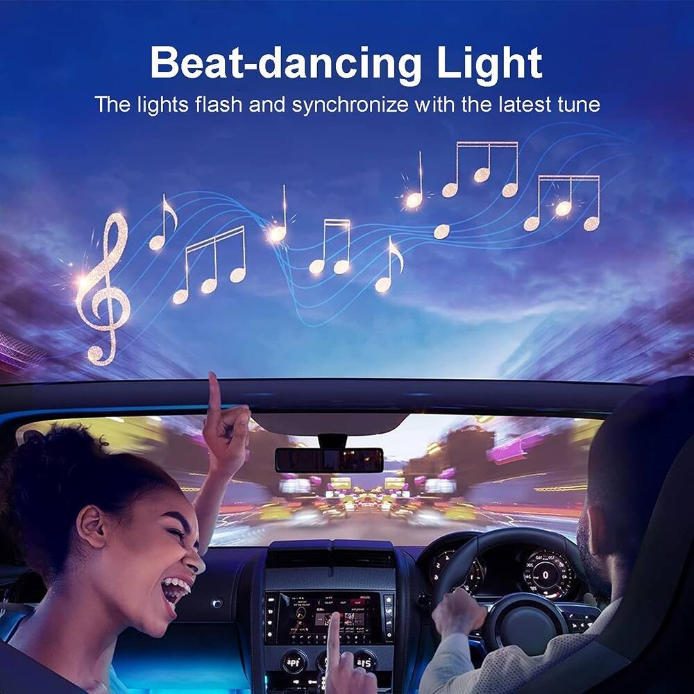 Beat-dancing Light  
The lights flash and synchronize with the latest tune