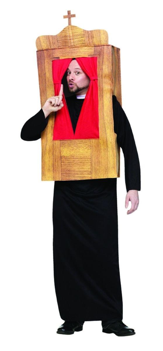 Funworld - The Confessional Priest Costume Adult One Size Fits Most - Black price history on PriceWatchPro
