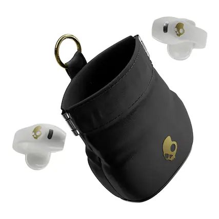 Front. Skullcandy - Skullcandy Push 720 Open Ear True Wireless Earbuds (Bone/Gold).