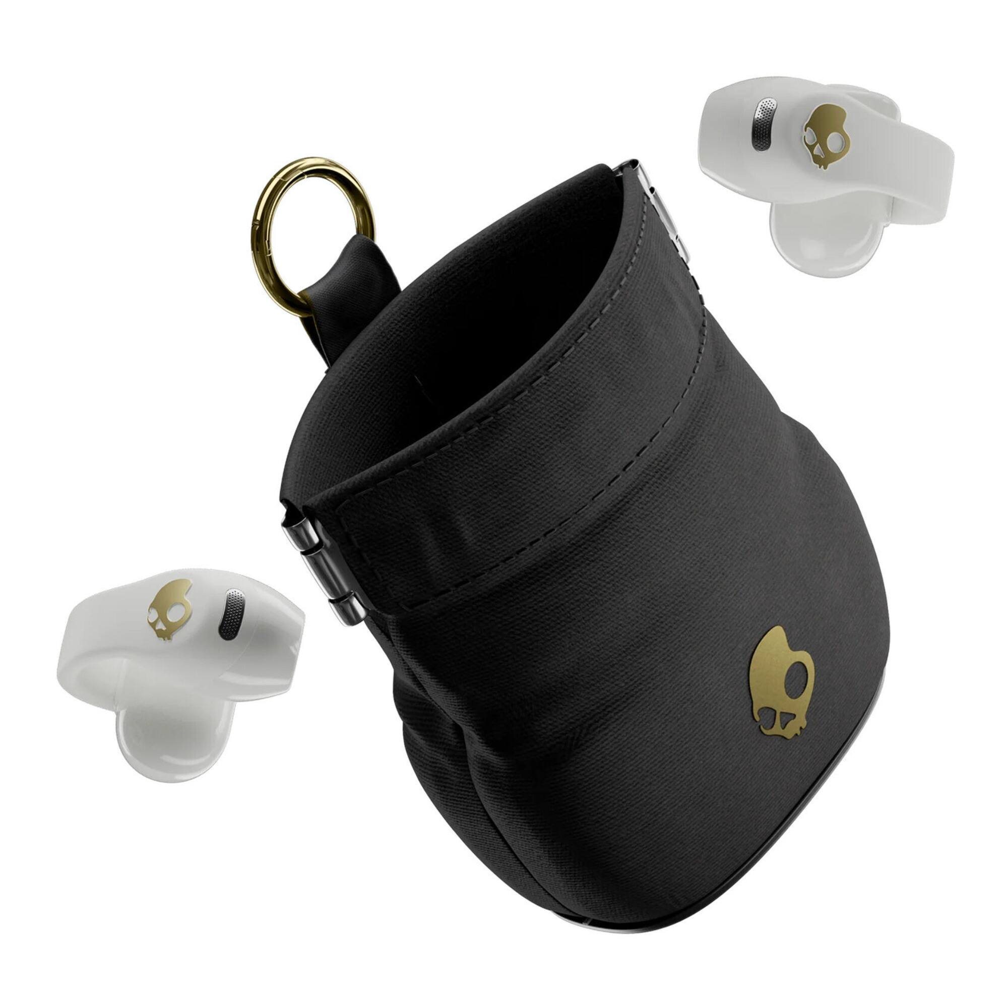 Front. Skullcandy - Skullcandy Push 720 Open Ear True Wireless Earbuds (Bone/Gold).