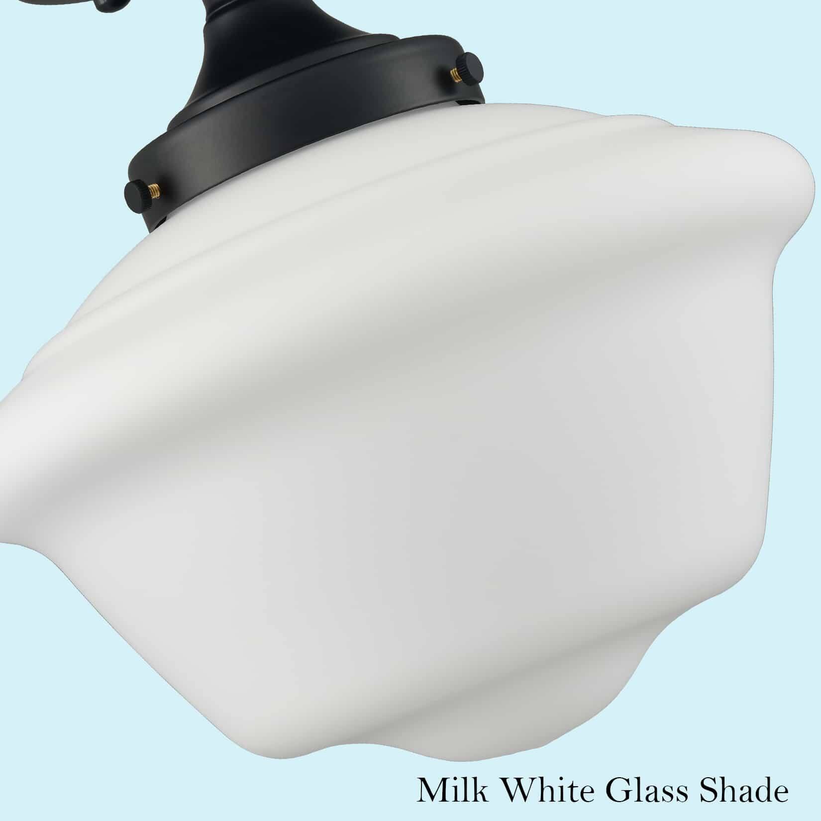 Milk White Glass Shade