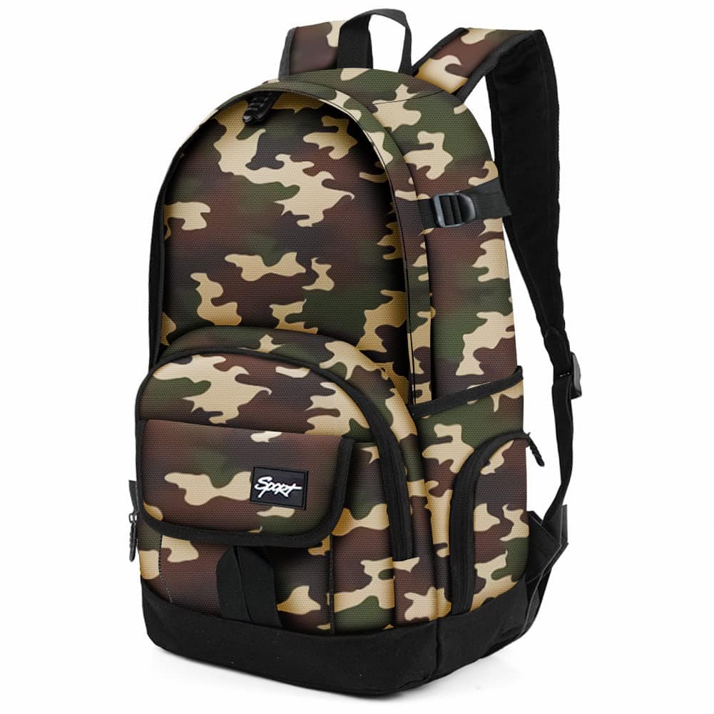 Live At Space - School Backpack Travel Bag For Men & Women Lightweight College Pack With Laptop Compartmen - 04jl-1